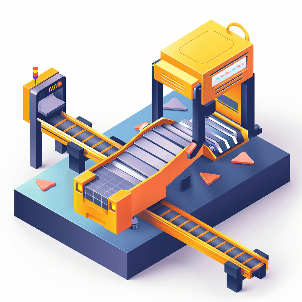 ANH international_3d_isometric_icon_for_Conveyor_Solution